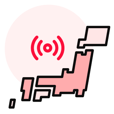 携帯電話回線:通信エリアについて